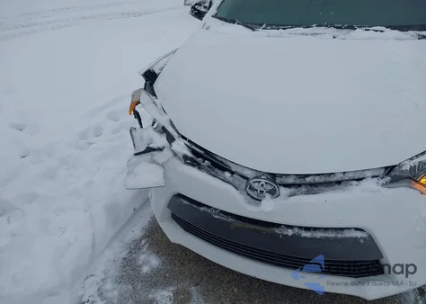 2016 Toyota Corolla Le from USA, damaged, VIN 2T1BURHE7GC686829